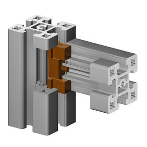 aluminum profile / T-slot / for heavy loads