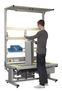 assembly workstation / order-picking / for laboratories / for medical applications