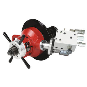 hydraulic beveling machine / portable / for pipe ends
