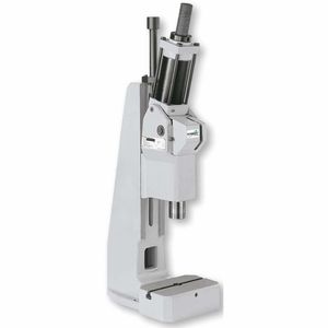 pneumatic press / assembly / C-frame / toggle