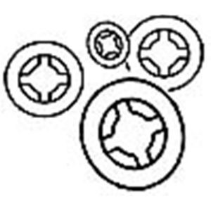 lashing washer / flat / thermoplastic