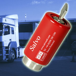 pneumatic brake line restraint system