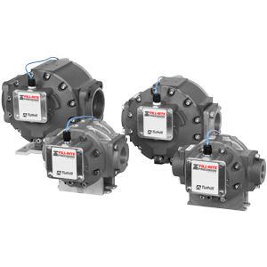 positive displacement flow meter / oval gear / for liquids / digital