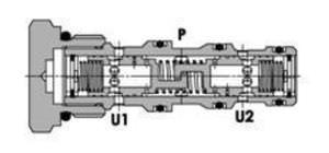 hydraulic flow divider