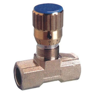 needle valve / with handwheel / flow control / stainless steel