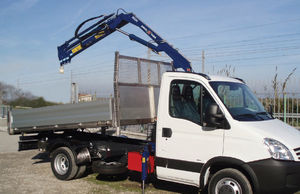 truck-mounted crane / swing-arm / loading