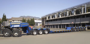 flatbed semi-trailer / more than 6 axles / low-loaders