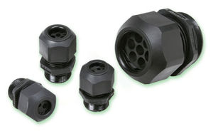 nylon cable gland / waterproof / strain relief