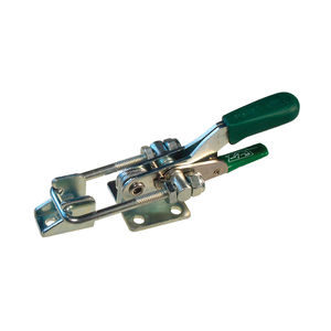 horizontal toggle clamp / latch type / steel / with safety interlock
