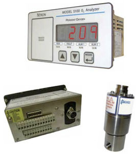 oxygen analyzer / gas / for integration / monitoring
