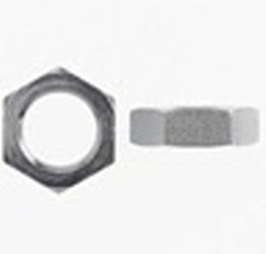 hexagonal locknut / metal