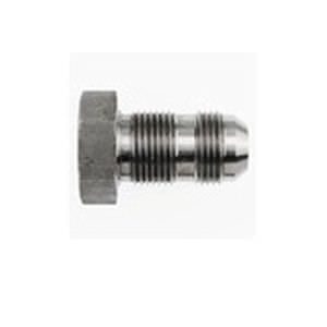 screw-in fitting / straight / hydraulic / pneumatic