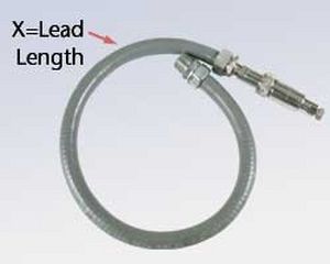 RF connector / fiber optic / straight / male
