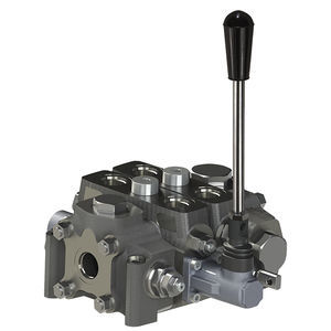 spool hydraulic directional control valve / lever-operated