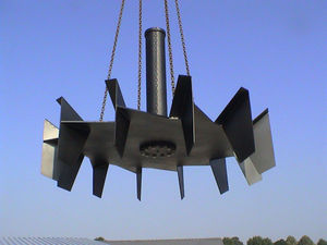 surface aerator / for wastewater treatment / low-speed