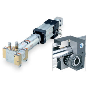 rotary cylinder / pneumatic / hydraulic / rack-and-pinion