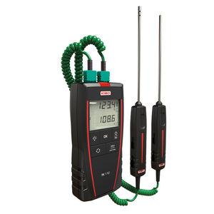 thermocouple thermometer / digital / portable / multi-probe