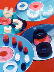 flat suction cup / handling / for CDs / vacuum