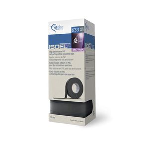 PVC adhesive tape / for cables / insulating