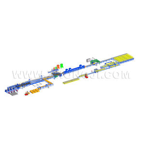 EPS/mineral wool sandwich panel production line / automatic
