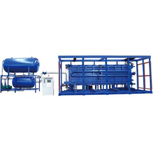 particle foam molding machine / for expanded polystyrene / EPS block