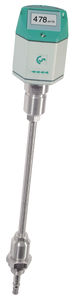thermal flow sensor / for gas / with integrated digital display