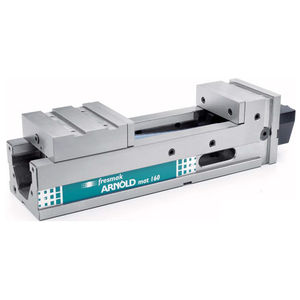 machine tool vise / hydraulic / horizontal / vertical