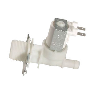 pilot-operated solenoid valve / water / high-pressure