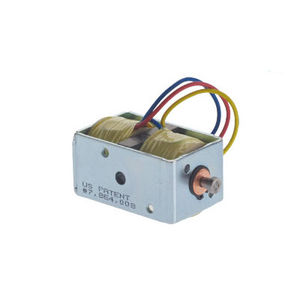 linear solenoid / magnetic latching / bistable / permanent magnet