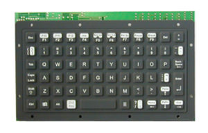 panel-mount keyboard / with mechanical keys / 101-104 keys / without pointing device