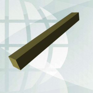 silicone profile / rectangular / industrial