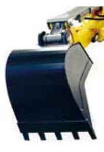 standard tooth bucket / for excavators