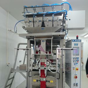 vertical bagging machine / weight / FFS / for granulates