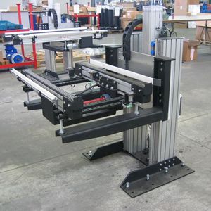 column type lift / hydraulic / for conveyors / handling