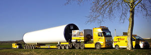 wind turbine semi-trailer / silo