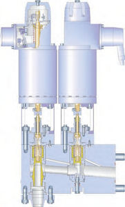 pilot-operated solenoid valve / steam