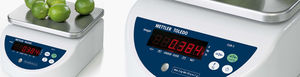 benchtop scale / with LED display / waterproof / compact