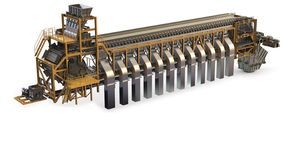 belt conveyor furnace / sintering / electric / hydrogen