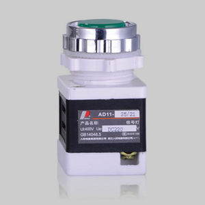 LED indicator light / panel-mount / round