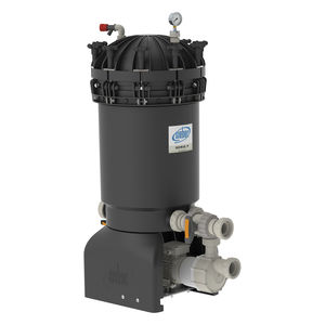 liquid filter / cartridge / chemical-resistant / for corrosive liquids