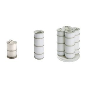water filter cartridge / oil / for chemical products / fine