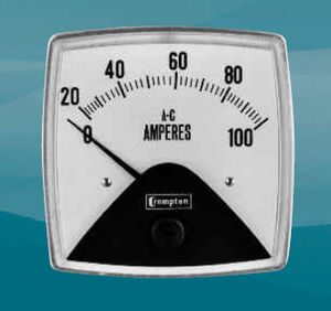 AC ammeter / analog / flush-mount