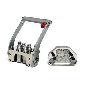 multi-port fitting / screw-in / quick / straight