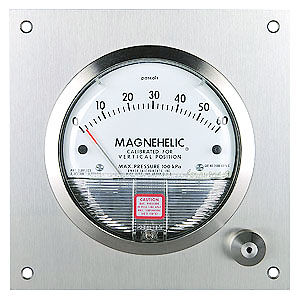 analog pressure gauge / differential pressure / laboratory / calibration