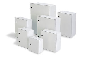 wall-mount enclosure / rectangular / polyester / general purpose