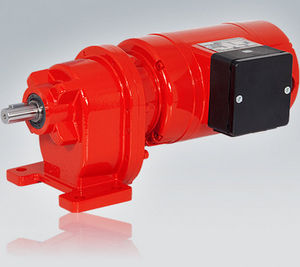 DC electric gearmotor / coaxial / spur