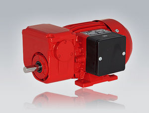 three-phase electric gearmotor / single-phase / coaxial / worm