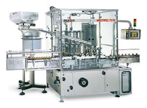volumetric filler / rotary / syringe / automatic