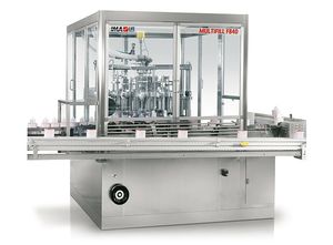volumetric filler / bottle / for glass bottles / for liquids
