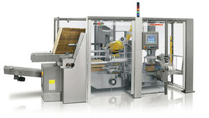 horizontal case packer-palletizer / automatic